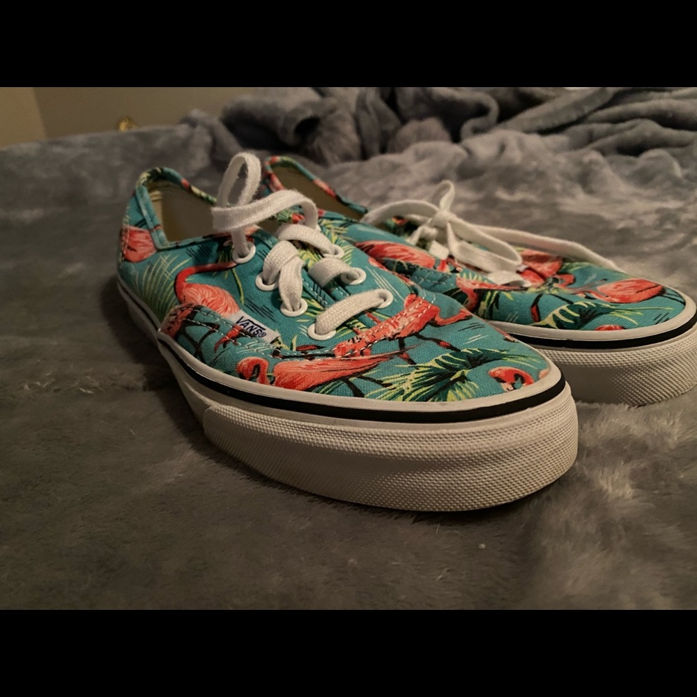 Vans woman’s shoes flamingos